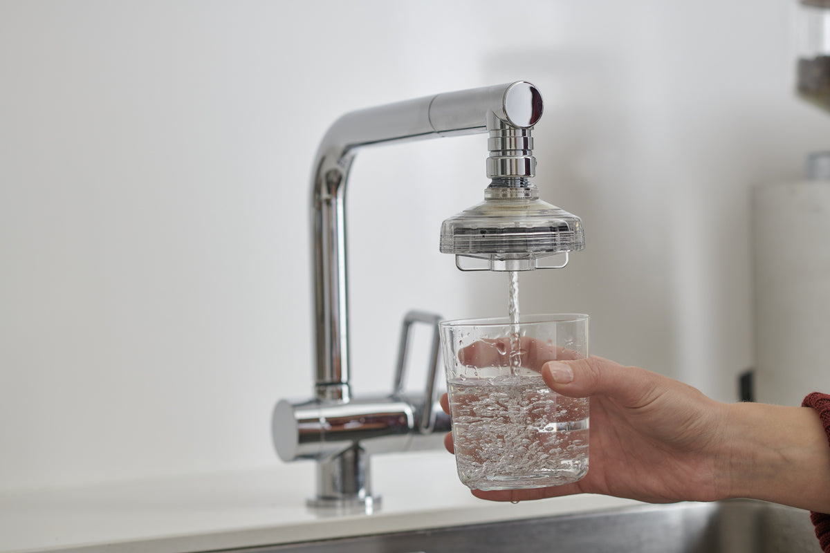 drinkpure Filter am Wasserhahn